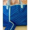Monogram Detaylı Yavrulu Kadın Omuz Çantası Tote Bag Goyard Style