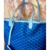 Monogram Detaylı Yavrulu Kadın Omuz Çantası Tote Bag Goyard Style