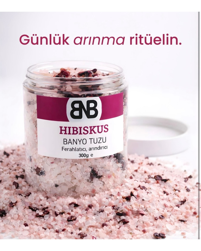 HİBİSKUS BANYO TUZU