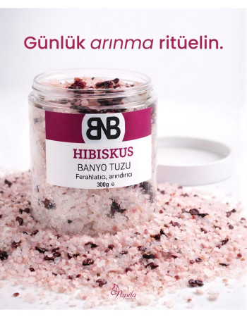 HİBİSKUS BANYO TUZU